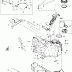 Outlander STD, XT, 400 EFI Топливный бак