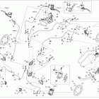 Renegade STD, XXC, 1000 EFI Тормозная система (Европа)