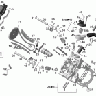 Renagade 500EFI STD Головка цилиндров