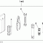 DS 450EFI STD Инструмент