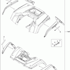 Outlander MAX 650EFI STD,  XT & XT-P Кузовные детали 5