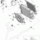 Renagade 500EFI STD Система охлаждения