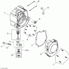 DS 90 X 01- crankcase, right