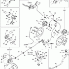 Outlander STD, XT, 400 EFI Тормозная система