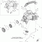 Outlander STD, XT, 1000 EFI Воздухозаборник