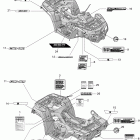 Outlander MAX 650EFI STD,  XT & XT-P Наклейки