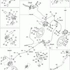 Outlander MAX 650EFI STD,  XT & XT-P Тормозная система
