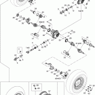 Renagade 500EFI STD Привод передний