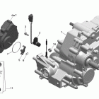Outlander STD, XT, 800R EFI Коробка передач в сборе и 4x4 actuator