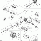 Outlander MAX 650EFI STD,  XT & XT-P Привод задний