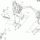 DS 250 NA, CE & INT 09- front bumper and footrests north america, internatio...