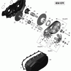 Outlander MAX 650EFI STD,  XT & XT-P Трансмиссия