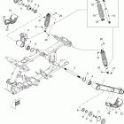Renagade 500EFI STD Задняя подвеска