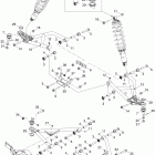 Outlander STD, XT, 1000 EFI Передняя подвеска