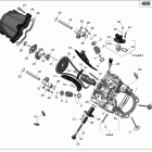 Outlander STD, XT, 400 EFI Головка цилиндров
