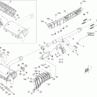 Renegade STD, XXC, 1000 EFI Глушитель