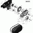 Renagade 500EFI STD Трансмиссия