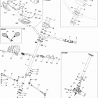 Outlander MAX 650EFI STD,  XT & XT-P Рулевая   xtp