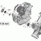 Outlander 800R EFI Xmr Система охлаждения двигателя