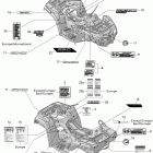 Outlander MAX 650EFI STD,  XT & XT-P 09- decals xtp