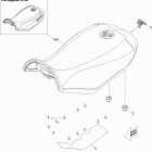 Renegade STD, XXC, 1000 EFI Сиденье