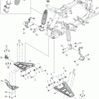 Outlander 500EFI STD & XT Передняя подвеска
