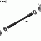 Outlander 800R EFI Xmr Приводной вал