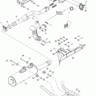Outlander 500EFI STD & XT Глушитель