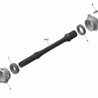 Outlander STD, XT, 800R EFI Приводной вал