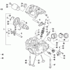 700 Mud Pro LTD Головка цилиндров и распределительный вал