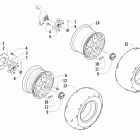 450 Wheel and tire assembly (4cush / 4cosh)