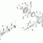 700 Mud Pro LTD Задний привод редуктор