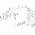 700 Mud Pro LTD Корпус и патрубки охлаждения