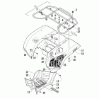 650 Задний багажник ,крыло и подножки