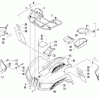 1000 GT Передний багажник крыло и фара
