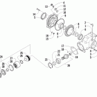 1000 GT Задний привод редуктор