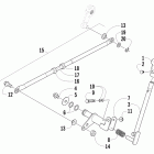 350 CR Рычаг переключения
