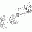 700 Diesel Timing belt and speed governor assemblies