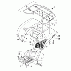 550 Задний багажник ,крыло и подножки
