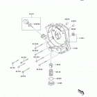 KFX90 (KSF90-ACF) Крышки двигателя