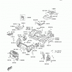 Brute Force 300 (KVF300-CCF) Переднее крыло(ья)