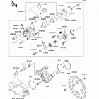 KFX450R (KSF450-BCS) Задний тормоз