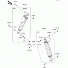 KFX450R (KSF450-BCS) Амортизатор