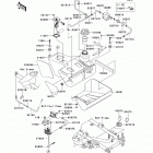 Brute Force 650 4x4 (KVF650-DDF) Топливный бак