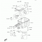 Brute Force 300 (KVF300-CCF) Воздухозаборник