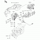 KFX450R (KSF450-BCS) Фара