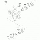 KFX450R (KSF450-BCS) Переднее колесо
