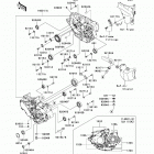KFX450R (KSF450-BCS) Картер