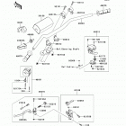 KFX450R (KSF450-BCS) Руль