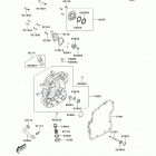 Brute Force 300 (KVF300-CCF) Крышки двигателя